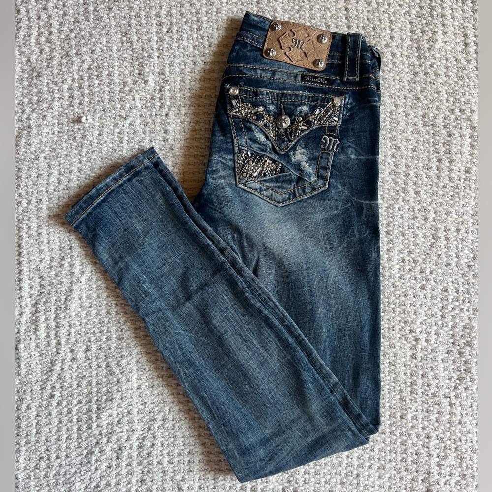 Miss Me Signature Skinny Jean Size 26